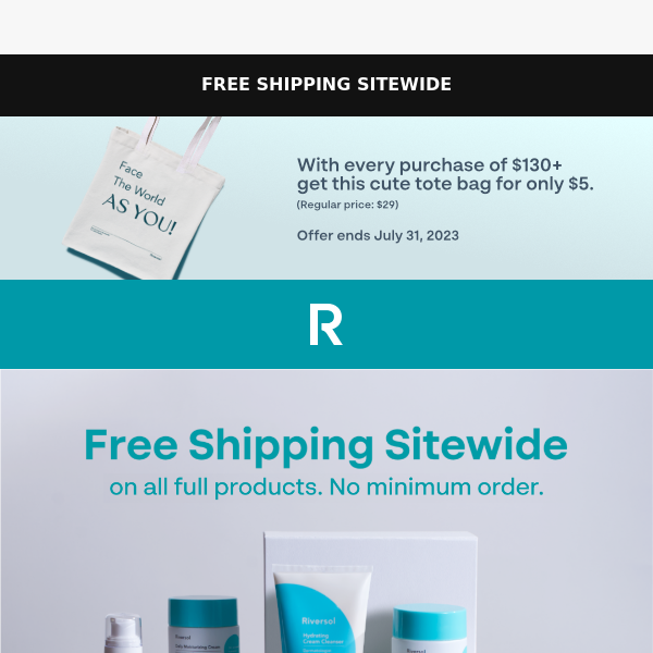 FREE shipping event!