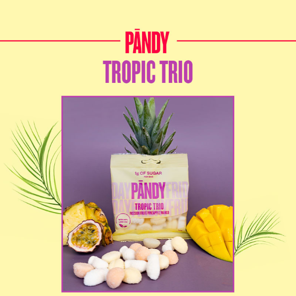Tropic Trio is live! 🏝️