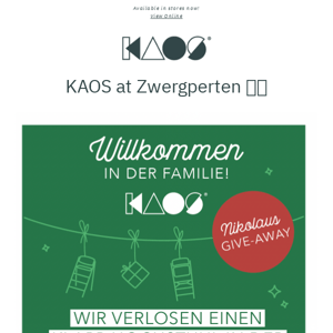 Hello, Germany 🇩🇪 KAOS just joined the Zwergperten Family 👏👏👏