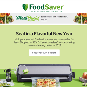 Start Fresh: Up to 30% Off Select Sealers