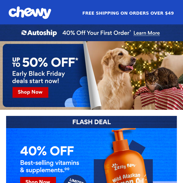 Chewy black friday clearance code