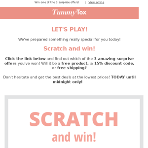 🤩 Play scratch cards!