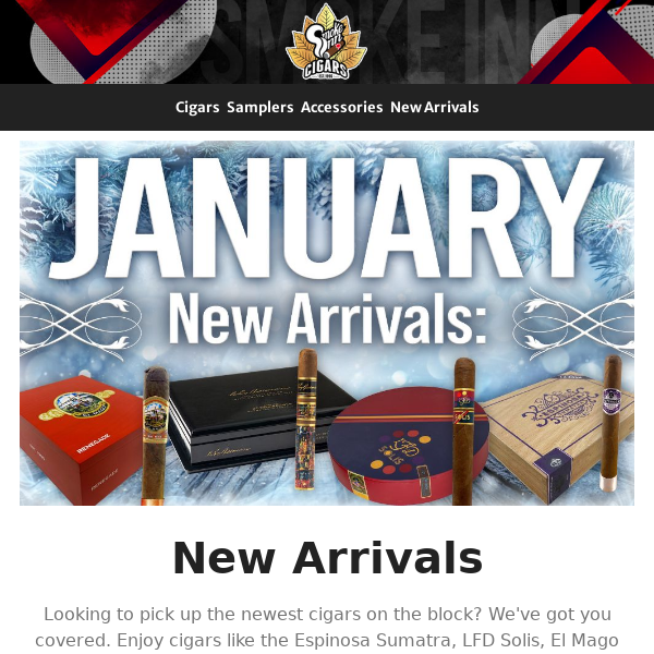 Check Out This Month's New Arrivals