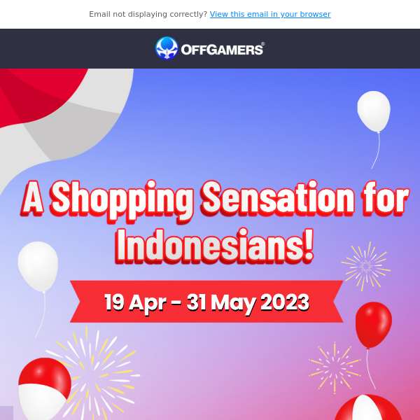 A Shopping Sensation for Indonesians!