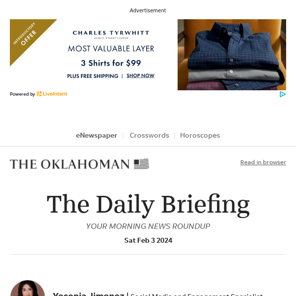 Daily Briefing: Oklahoma County commissioner proposes land swap for new jail
