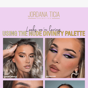 Looks We're Loving Using the Nude Divinity Palette 👀💕