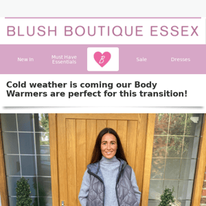 Keep Warm With Our Body Warmers