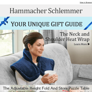 The Cordless Neck And Shoulder Massager - Hammacher Schlemmer