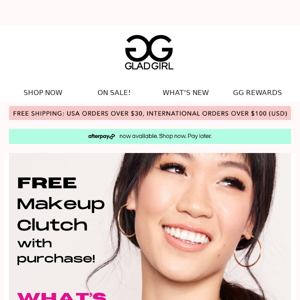 FREE Makeup Clutch with purchase