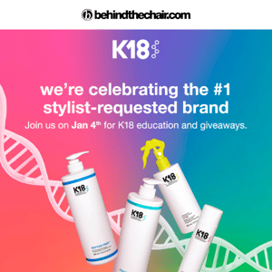 Win FREE K18 Products at SalonCentric ✨