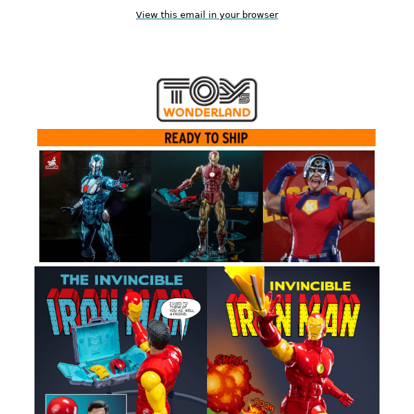 ⚠️Only 200PCS of Marvel's Classic Iron Man Figures are Available! Act Fast!⚠️