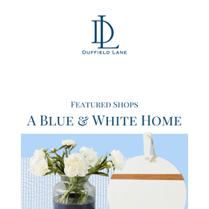 Let's Explore...A Blue & White Home!🏠