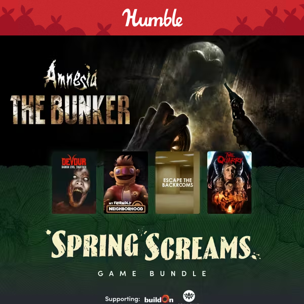 Springtime horror awaits! Get Amnesia: The Bunker & other scary-good games 🪓😱