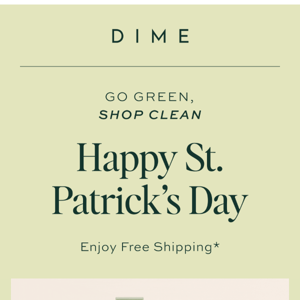 Free shipping: it’s your LUCKY day 🍀