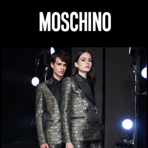 Our Moschino Logo has never been more mesmerizing