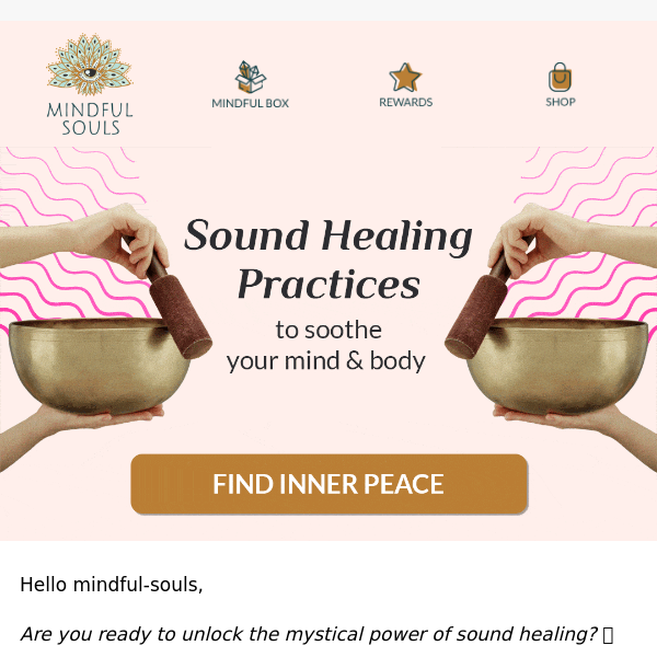😌 Find Inner Peace with Sound Healing