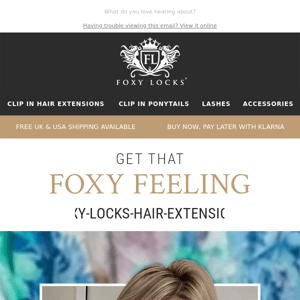Tell us everything Foxy Locks