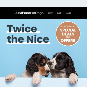 🐾 Twice the Nice! BOGO Sale on Select Items 🐶