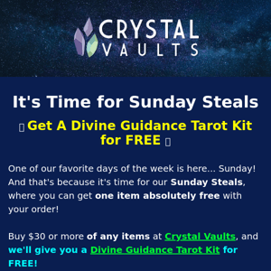 FREE Divine Guidance Tarot Kit 🔮