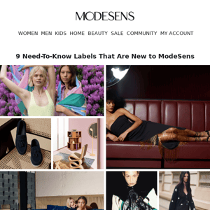 New to ModeSens: 9 Need-To-Know Labels