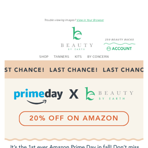 ⏰LAST CHANCE⏰ 20% off Fall Amazon Prime Day