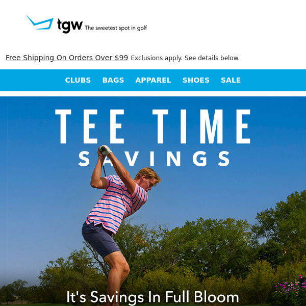 Shop 500 Spring Tee Time Deals!