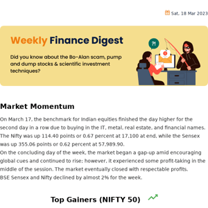 Investing Insights 💡| Your Weekly Dose of Market Momentum