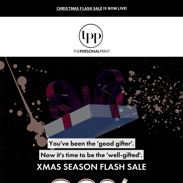 [XMAS FLASH SALE] 20% Off Sitewide Sale Now LIVE