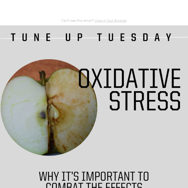 Oxidative stress - why it's important...