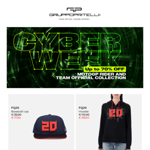 CYBER WEEK | Last weekend for super sales up to 70%.