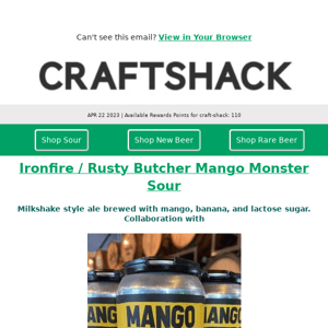 【New Collab🍺】Rusty Butcher Mango Monster Sour