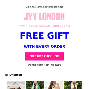FREE GIFT - be quick!✨