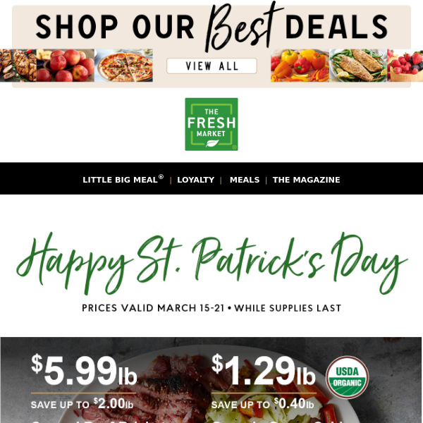 Just your luck: Delicious deals for St. Patrick's Day ☘️