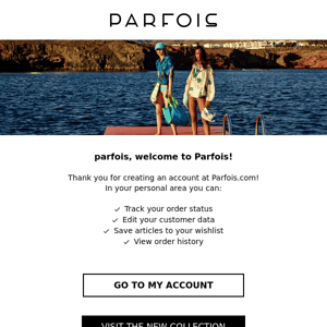 WELCOME TO PARFOIS!