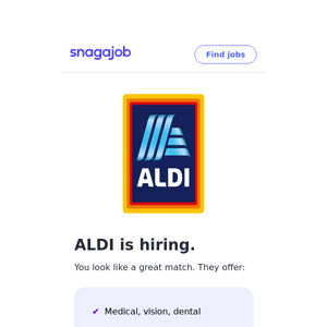 ALDI is Hiring Near You