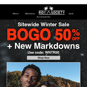 😜 Don't Miss Out…BOGO 50 Sitewide