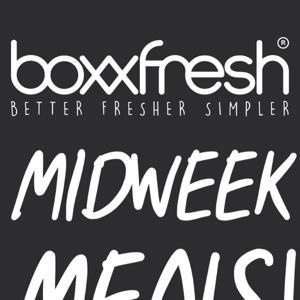 QUICK, TASTY & HEALTHY MIDWEEK MEALS!