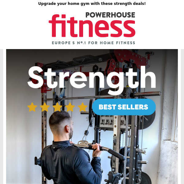 Strength Bestsellers - Upgrade Your Home Gym