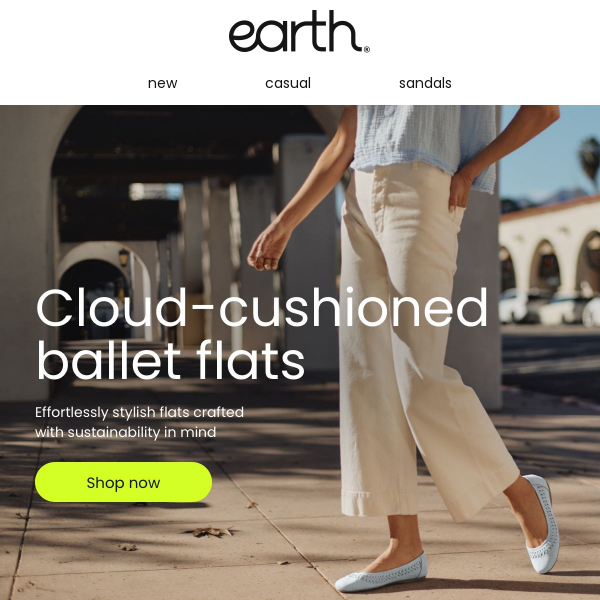 NEW Cloud-Cushioned Ballet Flats
