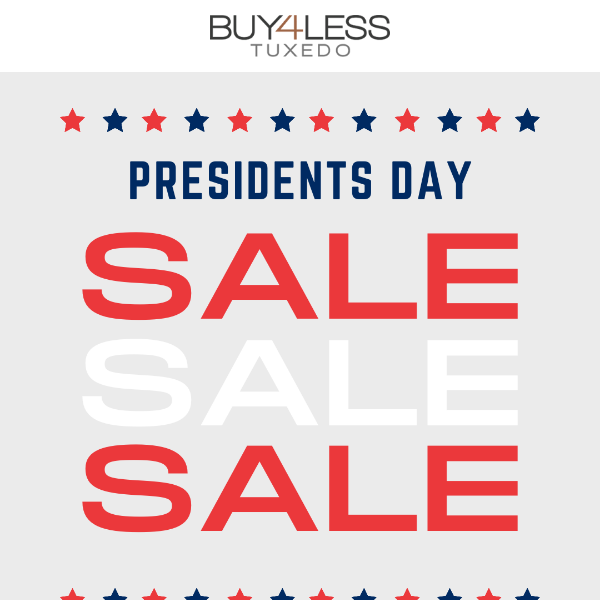 Presidents' Day Sale Starts Now - Save 20%!