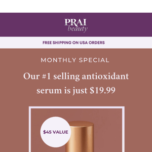 This $20 Vitamin C Serum is going FAST! ✨