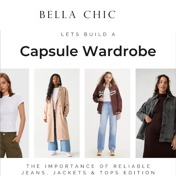 The Capsule Wardrobe Edit!