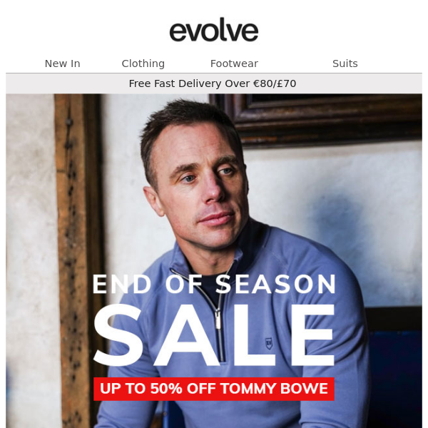 ⚠️ Tommy Bowe Sale | Up To 50% Off 💸