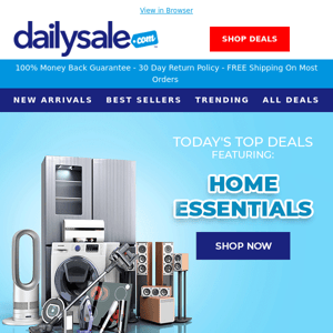 Home Essentials ➡️ Up to 90% OFF