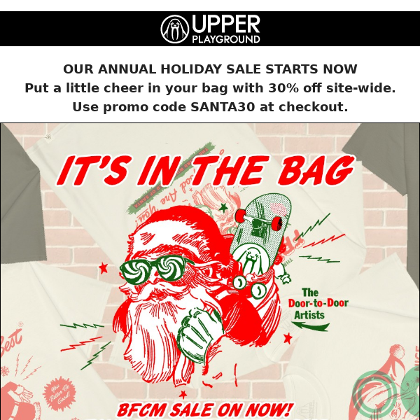 IT'S IN THE BAG - 30% OFF SALE STARTS NOW