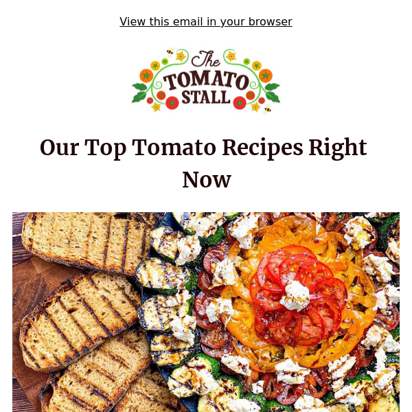 👨‍🍳 Take a look at some of our favourite tomato recipes from socials!