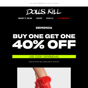 Sample Sale → Locations Announced! - Dolls Kill