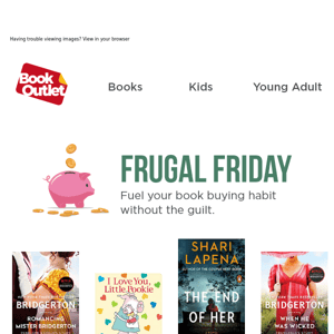 Frugal Friday: Guilt-free book buying 👏