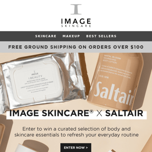 Giveaway: IMAGE X Saltair Body & Skincare Essentials