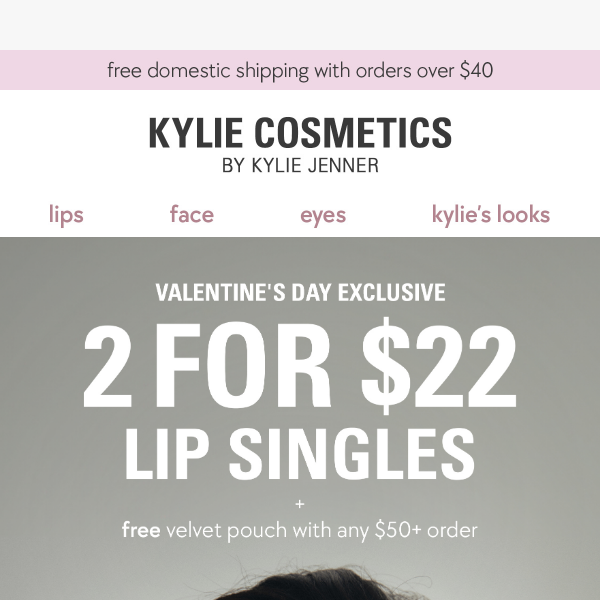 2 for $22 lip singles 💕